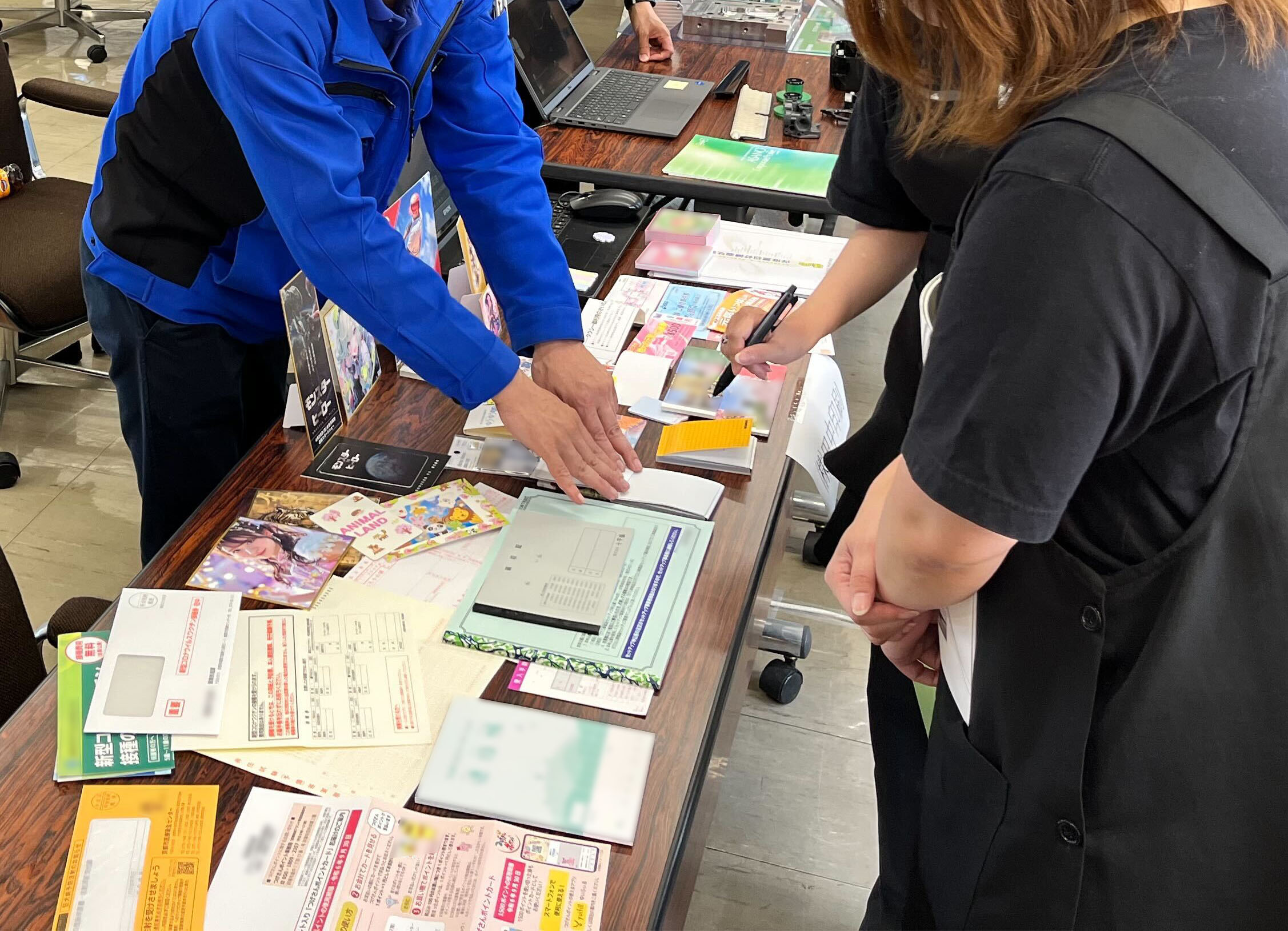 団地内展示交流会